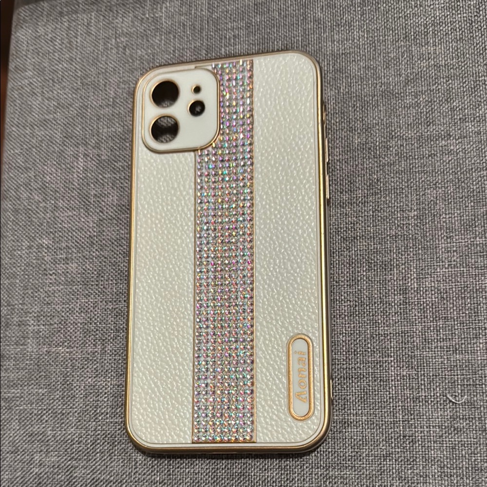 Luxury Gold and White Phone Case by